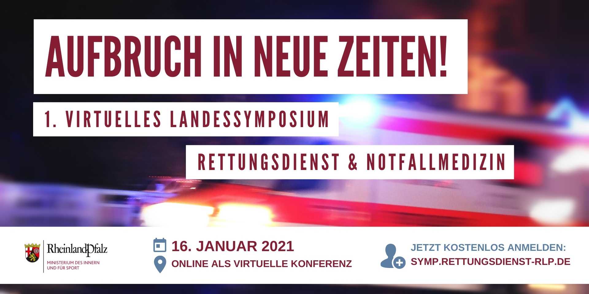 Logo Symposium "Aufbruch in neue Zeiten"
