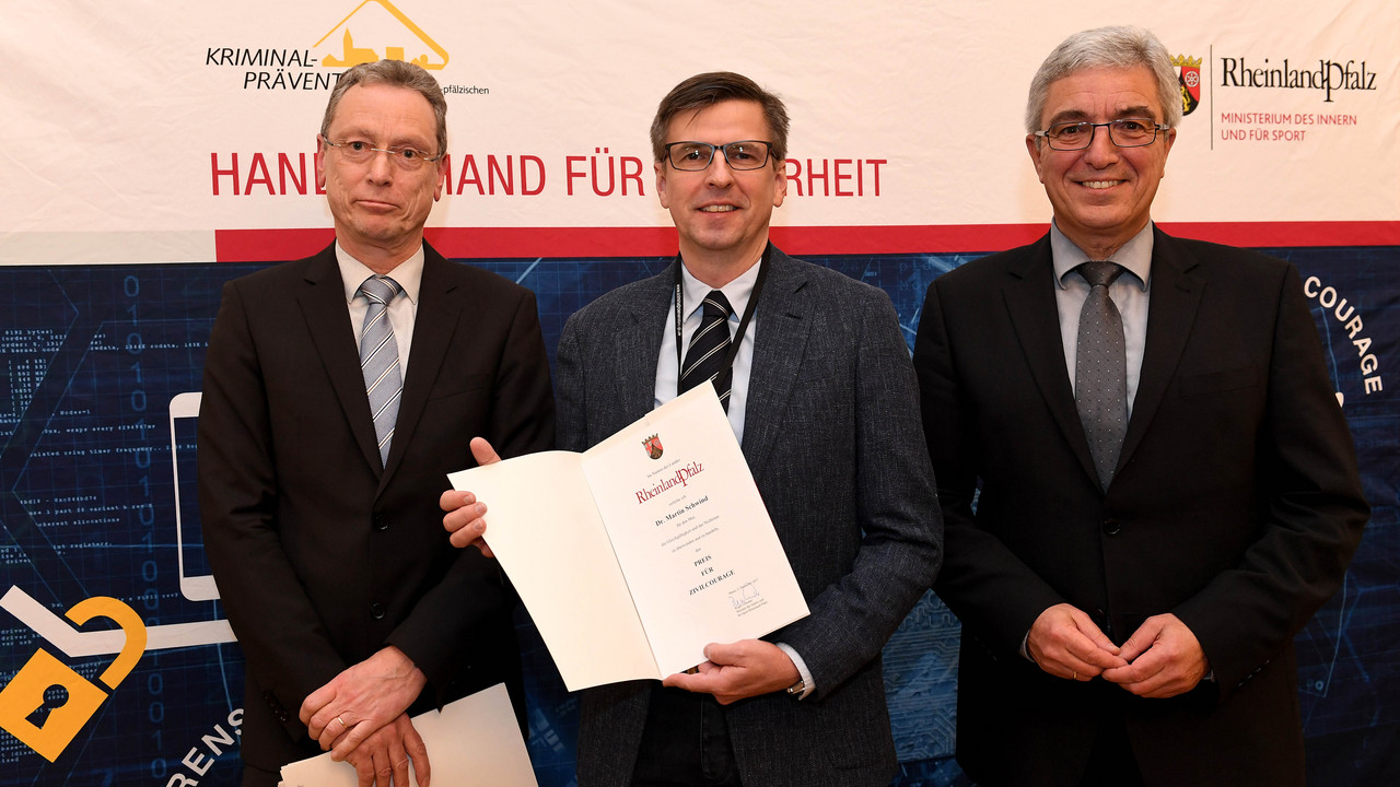 Dr. Martin Schwind rettete einem Mann das Leben