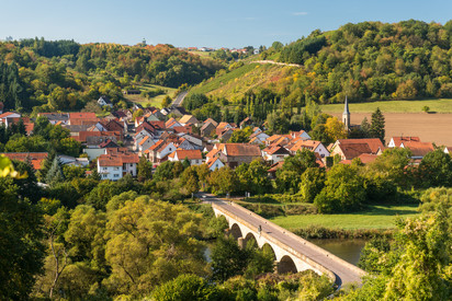 Luitpoldbrücke über die Nahe bei Oberhausen Luitpoldbrücke über die Nahe bei Oberhausen