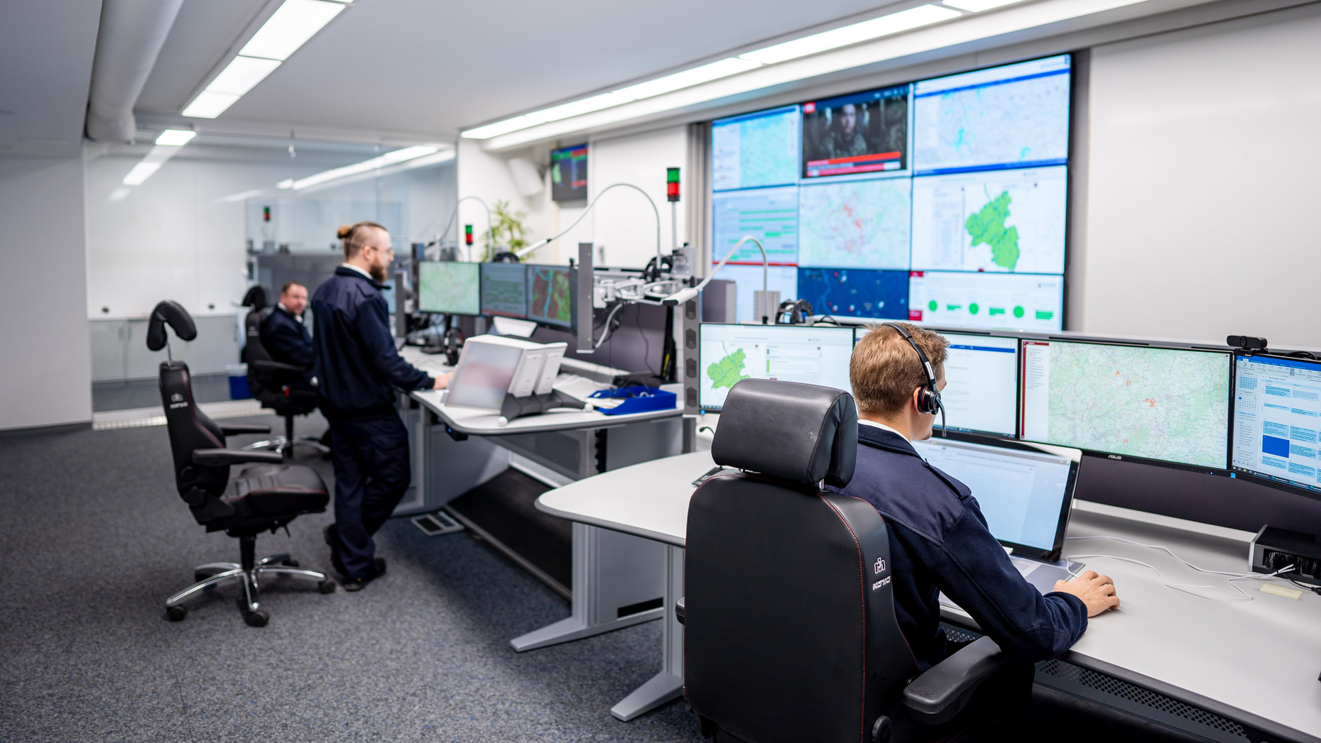 Das neue Lagezentrum Bevölkerungsschutz