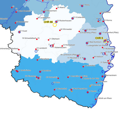 Auszug aus der Karte Rettungsdienst Auszug aus der Karte Rettungsdienst