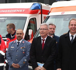 Vorstellung der Rettungswagen