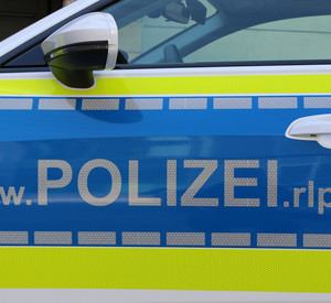Streifenwagen der Polizei RLP