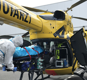 Christoph 112 im Corona-Einsatz