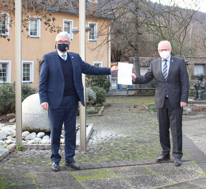 Innenminister Roger Lewentz und Oberbürgermeister Peter Labonte