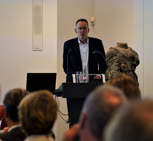 Innenminister Michael Ebling beim Forum Innere Sicherheit im Landesmuseum Mainz