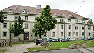 Dienstgebäude des Polizeipräsidiums Rheinpfalz