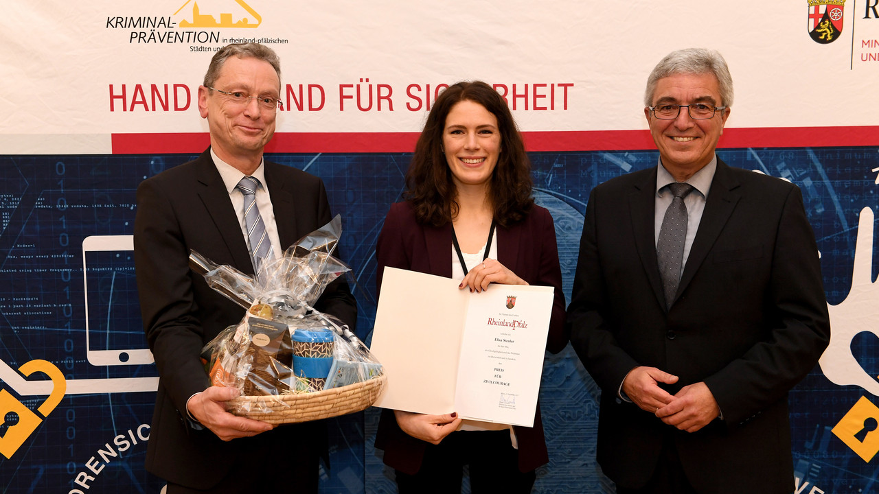 Elisa Steuler leistete einem Mann mit Schlaganfall schnelle Hilfe