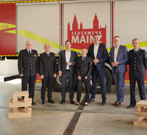 Auftakt der Aktionstage „Respekt. Bitte!“ bei der Feuerwehr Mainz.