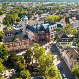 Blick auf das Historische Museum der Pfalz in Speyer