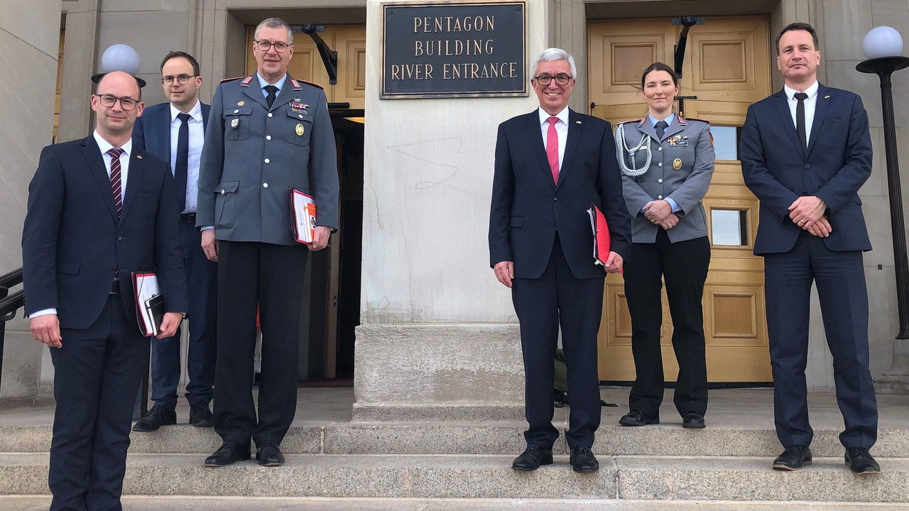 Innenminister Roger Lewentz in Washington